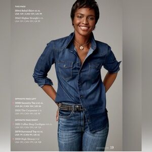 CAbi Soft Denim Shirt